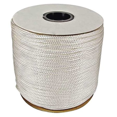 Zoro Select Rope, 600ft, Wht, 810lb., Nylon 630160-00600-000