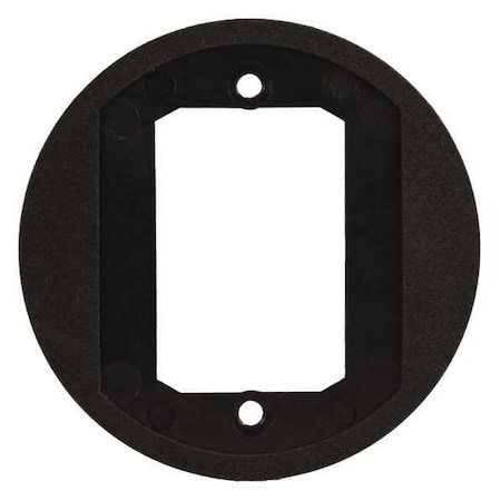 Bea Weather Ring, Plastic, Surface Mount 10WRRND45