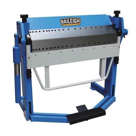 BAILEIGH INDUSTRIAL Box and Pan Brake, 50 in. Bend L, Steel BB-5016F-DS