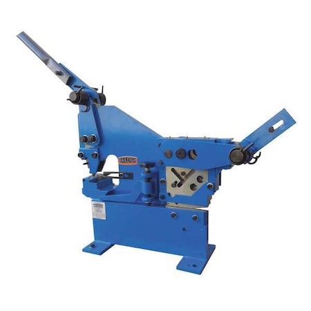 Baileigh Industrial Manual Iron Worker, 2 in. Bend L, Steel SW-22M-P