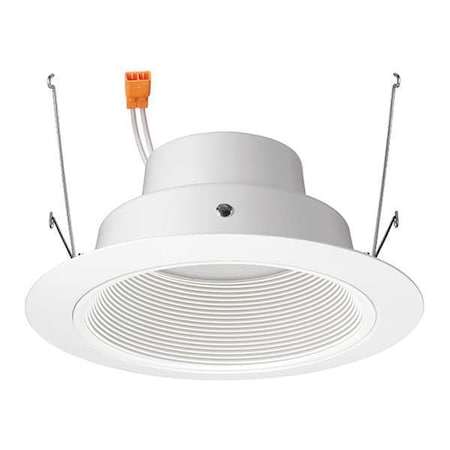 Juno Lighting LEDRetrofitKit, 6in, 976lm, 3500K, Wht, Alum J6RL G4N DB 09LM 35K 90CRI 120 FRPC WWH