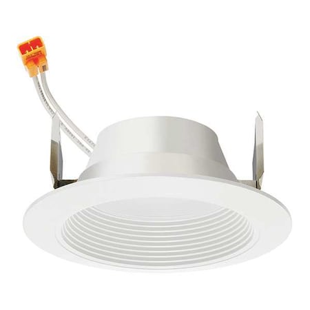 Juno Lighting LEDRetrofitKit, 4in, 600lm, 2700K, Wht, Alum 4RLD G4 06LM 27K 90CRI 120 FRPC WWH M6