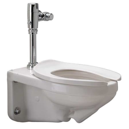 Zurn Flush Valve Toilet, 1.28 gpf, Flush Valve, Floor Mount, Elongated, White Z5615.213.01.00.00
