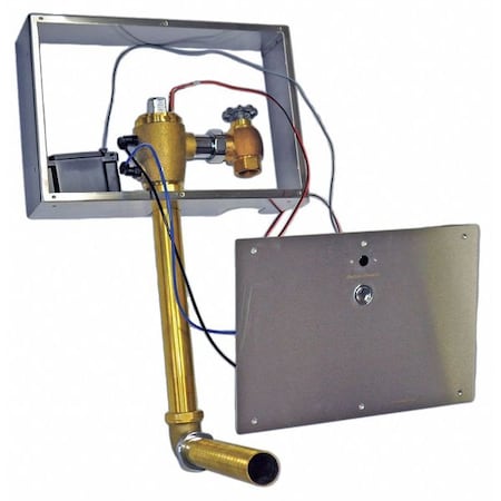 American Standard 1.6 gpf, Chrome, Back Spud Toilet Automatic Flush Valve 6068362.007