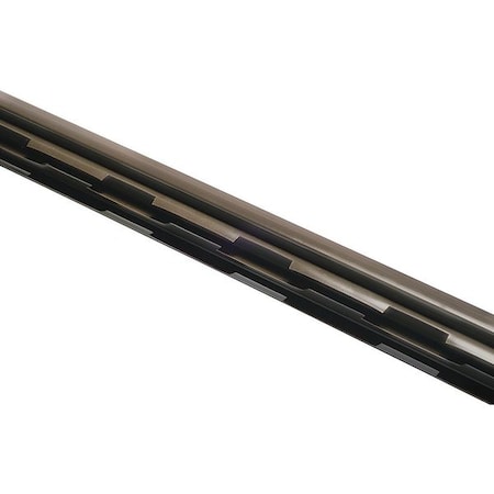 National Guard Door Shoe, 36in.L, 1-7/8in.W, Notched 344NF-36