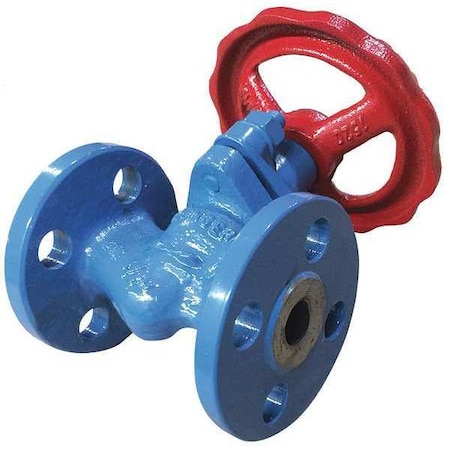 Klinger Piston Valve, 1/2 in., ANSI 150 Class KVNF-0150-V111-FLG-0050-M2