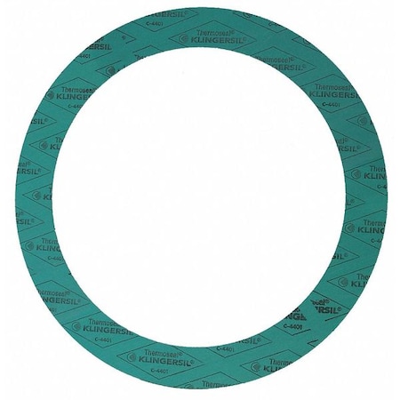 Zoro Select Flange Gasket, C-4401, 4 in., 6-7/8 in. CG0000-0400-P1-R-062-257