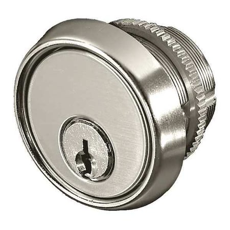 Securitron Mortise Cylinder, Stainless Steel, Satin Stainless, For Use With: Mfr. No. MK Includes: (2) Keys MKC