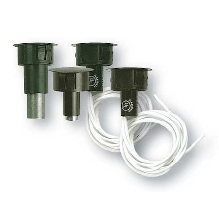 Securitron Door Position Switch, Metal, Anodized, Includes: Cylindrical Permanent Magnet, Magnetic Switch DPS-M-WH