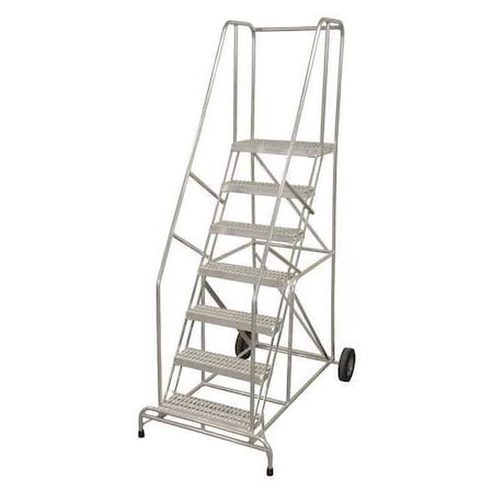 Cotterman 120 in H Aluminum Wheelbarrow Ladder, 9 Steps, 350 lb Load Capacity AW09R2636A3C50P6