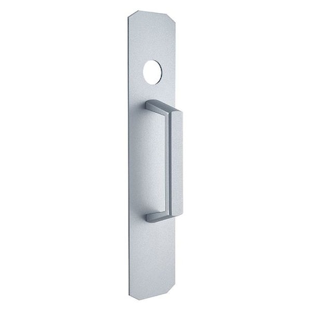 Best Night Latch Pull, Silver, Standard Duty QET375L689LC
