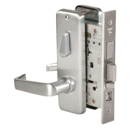 Best Mortise Lockset, Lever, 45H, 45H Escutcheon, Entrance, Mech. 45H7AB15J626RH