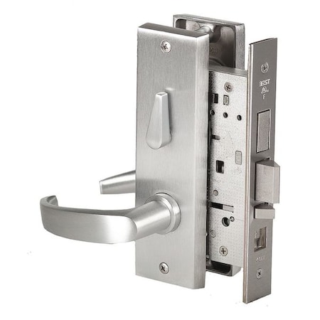 Best Mortise Lockset, Lever, 45H, 45H Escutcheon, Entrance, Mech. 45H7AB14M626RH