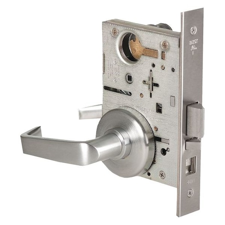 Best Door Lever Lockset, Mechanical, Classroom 45H7R15H626RHRB