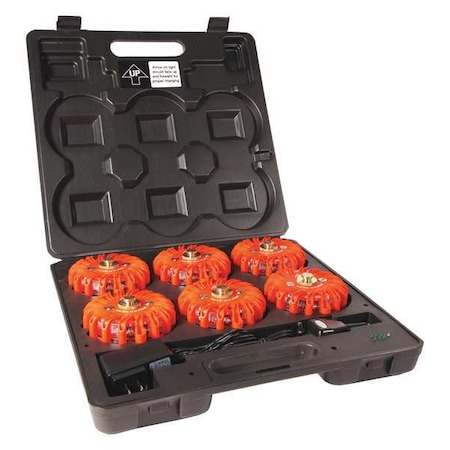 Visiontron LED Flare, Red Led Lights, PK6 RCDL6-RD