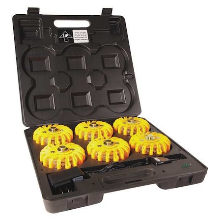 Visiontron LED Flare, Yellow Led Lights, PK6 RCDL6-YW