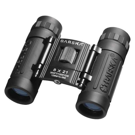 BARSKA General Binocular, 8x Magnification, Roof Prism, 383 ft Field of View AB10108