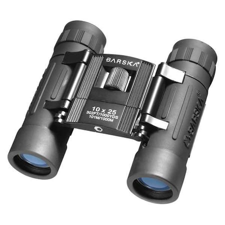 Barska General Binoculars, 10x Magnification, Roof Prism, 302 ft Field of View AB10111
