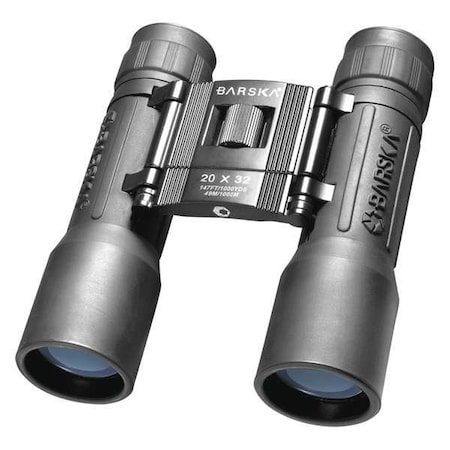 BARSKA General Binocular, 20x Magnification, Roof Prism, 147 ft Field of View AB10670