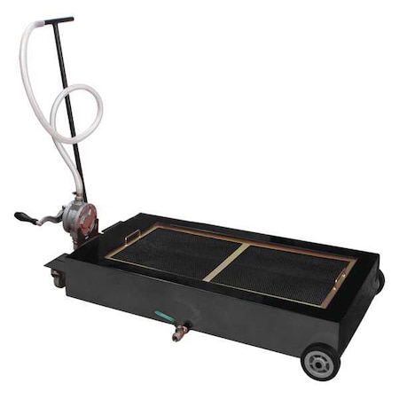 Westward Manual Truck Drain, Steel, Cast Iron 45CT56