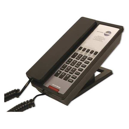 Bittel Hospitality Telephone, Analog, Desk Black 62S-5B