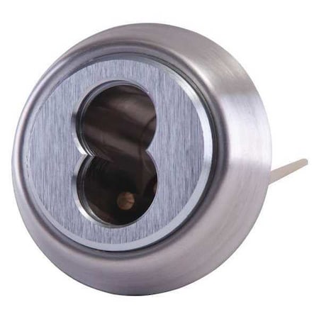 Best Lockset Cylinder, Satin Chrome, 6 Pins to 7 Pins 12E72-S2RP626