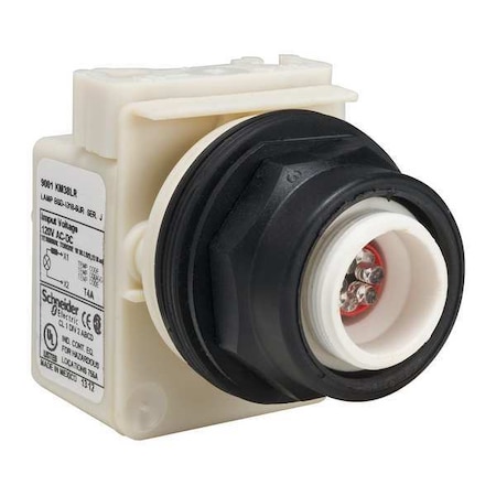 Schneider Electric Illuminated Push Button Operator, 30 mm, Red 9001SK2L38LR