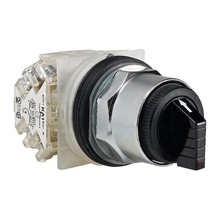 Schneider Electric Non-Illum Selectr Swtch, 30mm, 3 Pos, Lever 9001KS49BH2