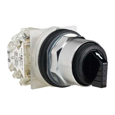 Schneider Electric Non-Illum Selectr Swtch, 30mm, 3 Pos, Lever 9001KS53BH13