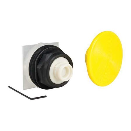 Schneider Electric Push Button operator, 30 mm, Yellow 9001SKR25Y