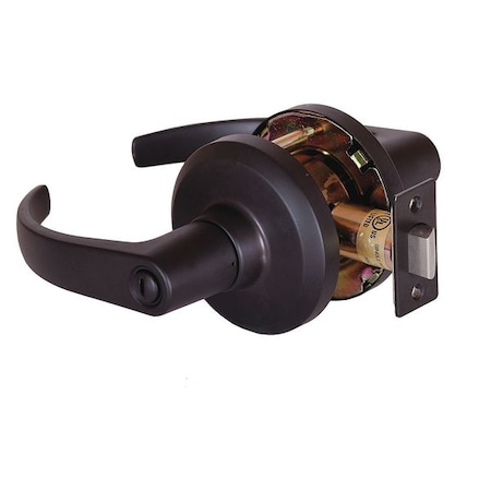 Dormakaba Lever Lockset, Mechanical, Privacy, Grade 1 QCL140M613S4478S