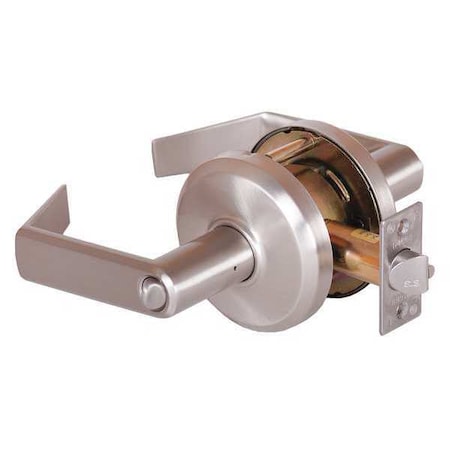 Dormakaba Door Lever Lockset, Satin Nickel QCL260E619S4478SSCKD