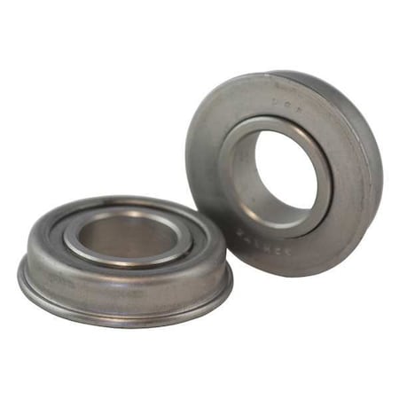 Schatz Bearing Flanged Ball Bearing, 1-3/8in dia, 1/2in W TW6
