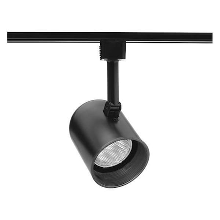 Juno Lighting Track Light Head, Cylinder, Blk/Blk, 3.5in R501 BLB BL