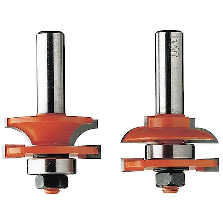 Cmt Router Bit Set, Profile B, 2 Pcs. 891.502.11