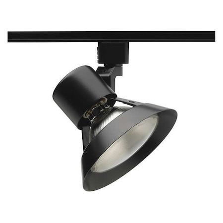 Juno Lighting Track Lighting Head, Flare, Blk, 5 1/4in R532 BL