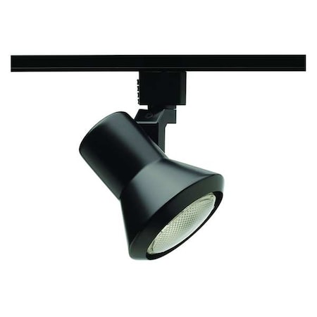 Juno Lighting Track Lighting Head, Flare, Blk, 3 1/2in R551 BL