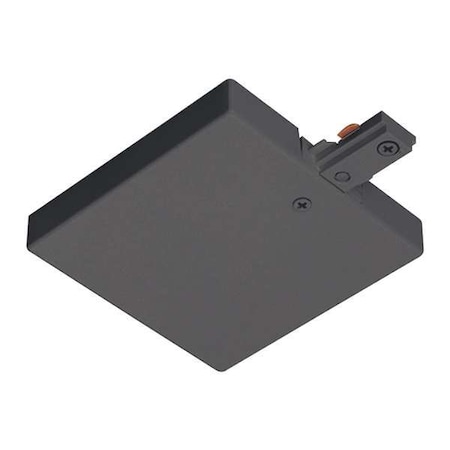 Juno Lighting T-Bar End Feed, Black R36 BL