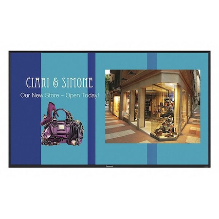 Panasonic CCTV Monitor, 42 in., 21 lb., 95W TH-42LFE7U