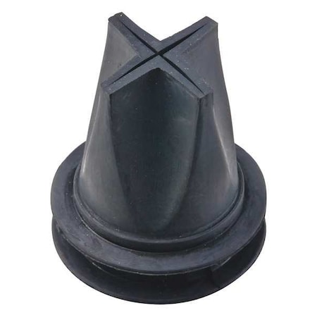 Jay R. Smith Manufacturing 1-1/2 Dia, Elastomer, Black, Floor Drain, Trap Seal 2692-0150