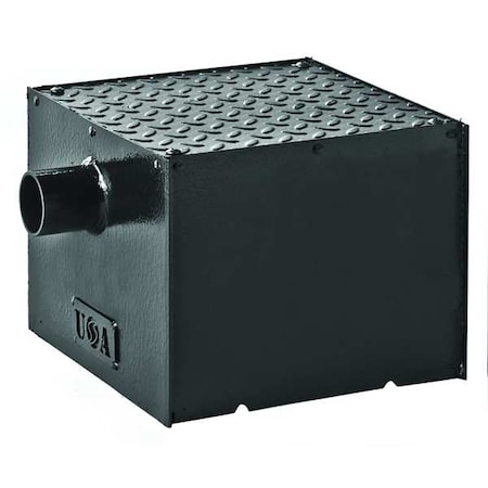 Smith Light Commercial Grease Interceptor, Capacity 8lb., 4 gpm 800-Y02-04