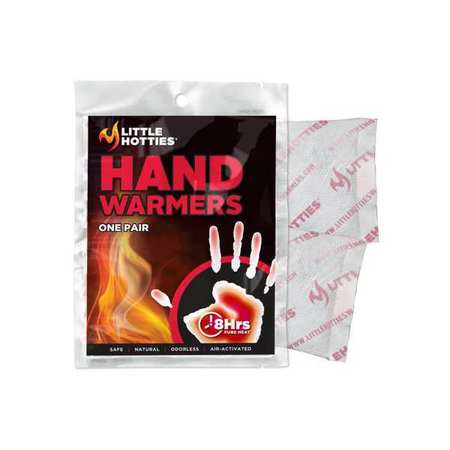 LITTLE HOTTIES Hand Warmers, Disposable, Air Activated, Up to 8 Hours, Pack of 40 Pairs 07221