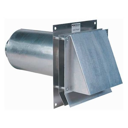 Field Controls Vent Cap, 4 in. Size, Aluminum SWH-4