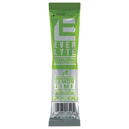 Sqwincher On the Go Lite Sports Drink Mix Powder 1 oz., Lemon-Lime, Pk8 159060283