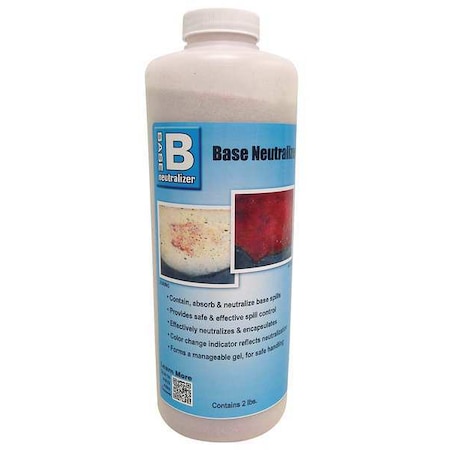 Zoro Select Base Neutralizer, 1 qt, Bttl, Granular, PK10 BASE2-10