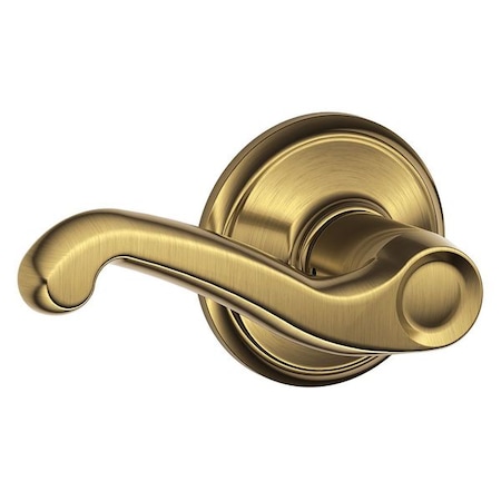 Schlage Lever Lockset, Mechanical, Passage, Grd. 2 F10 FLA 609