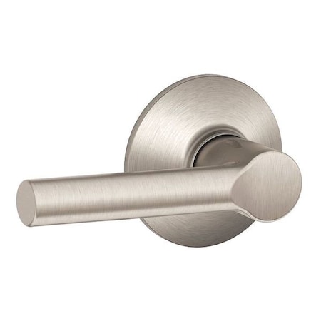 Schlage Lever Lockset, Mechanical, Passage, Grd. 2 F10 BRW 619