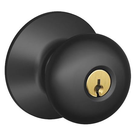 Schlage Knob Lockset, Mechanical, Passage, Grd. 1 F51A PLY 622