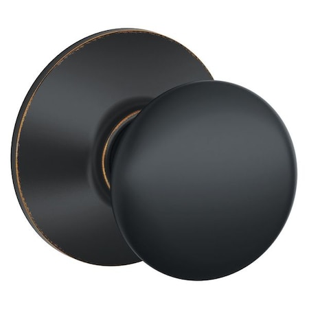 Schlage Knob Lockset, Mechanical, Passage, Grd. 1 F10 PLY 716