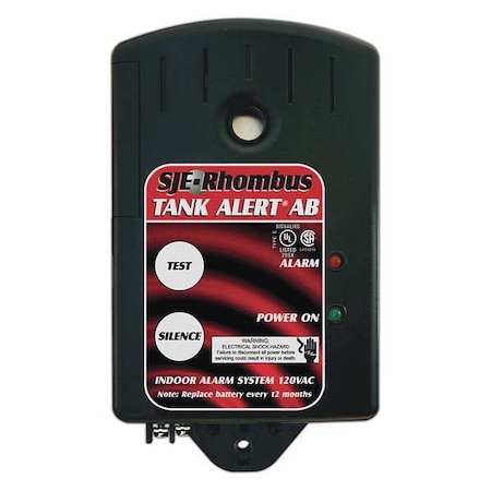 Sje-Rhombus Level Alarm , 120VAC, NEMA 1, 1A, 2.4W 1051131
